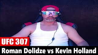 UFC 307 Roman Dolidze vs Kevin Holland PREDICTION [upl. by Anaytat]