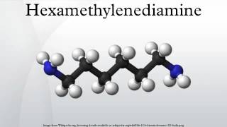 Hexamethylenediamine [upl. by Elysee]