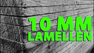 10mm Lamellen für Lärchenschindel sägen sawmill larch woodworking shingleroof woodwork [upl. by Varini433]