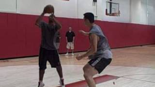 Yao Ming Workout 8242010  trashtalking Chuck Hayes [upl. by Purse]