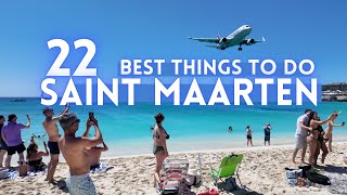 Best Things To Do in Saint Maarten 2024 4K [upl. by Serge931]