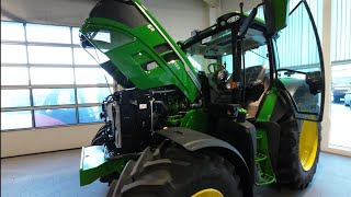 New John Deere 6R 150  177 HP Tractor  Visual Review [upl. by Pickard142]