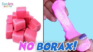 Probando recetas de SLIME SIN BORAX  DIY  SLIME FÁCIL [upl. by Flosi]