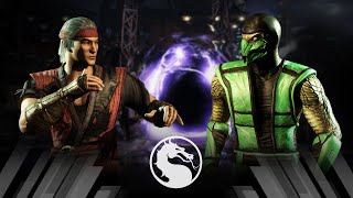 Mortal Kombat X  Liu Kang Vs Reptile Very Hard [upl. by Nauh]