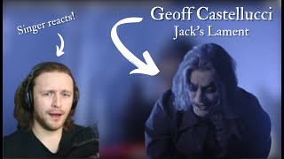 Jacks Lament  Geoff Castellucci  My Reaction amp Thoughts [upl. by Eiramalegna585]