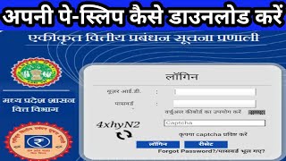 अपनी Pay Slip कैसे निकाले  IFMIS पर Login कैसे करें  Mp treasury ifmis Login  ifmis mp treasury [upl. by Uyr]