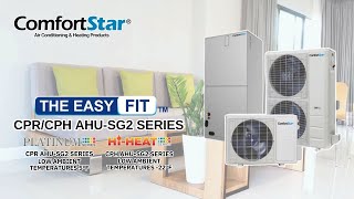 ComfortStar EASY FIT CENTRAL HEAT PUMP 24 VOLT SYSTEM UP TO 18 SEER2 [upl. by Nalloh]