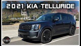 2021 Kia Telluride Nightfall Edition Best Luxury Bargain  TwoTakes [upl. by Yedsnil454]