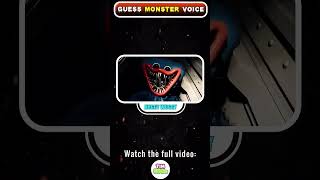 Guess The MONSTERS VOICE  Eater Monster  Coffin Dance [upl. by Inilam]