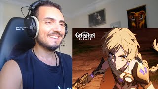 Faouzia  quotPassing Memoriesquot  Genshin Impact 4th Anniversary Theme Song Reaction [upl. by Eidroj]