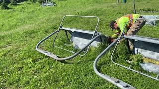 Non Destructive Testing on a Ski Lift [upl. by Antoinetta498]