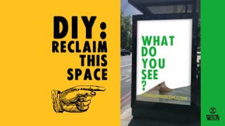 DIY ADHacking Tutorial  How To Reclaim Bus Stop Adverts [upl. by Silbahc]