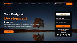 How To Create A Website using HTML amp CSS  StepbyStep Tutorial [upl. by Davina]