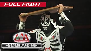 LA PARKA vs LA PARK LUCHA POR EL NOMBRE  Triplemania XVIII  Lucha Libre AAA Worldwide [upl. by Placida]