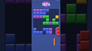 best score game block blast gameplay game blockblast [upl. by Nywles8]