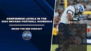 Inside the Den Confidence levels in the 2024 Nevada football schedule [upl. by Reger]