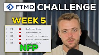 My Journey To Being Funded 200000 FTMO  Week 5 [upl. by Ggerk]