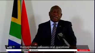 President Cyril Ramaphosa answers oral questions from MPs in Parliament [upl. by Afesoj]