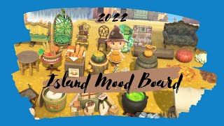 How Im Planning My Animal Crossing New Horizons Island  2022 Island Mood Board [upl. by Laehcim]