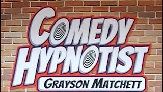 Comedy Hypnotist Grayson Matchett 2023 [upl. by Atnek]