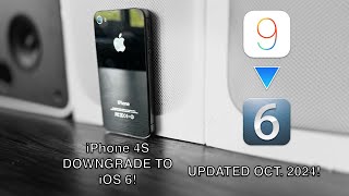 How To DOWNGRADE iPhone 4S from iOS 9 to iOS 6 in 2024 UPDATED [upl. by Sabian480]