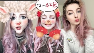 How to be Cuuuute  The Best Selfie Filter Apps [upl. by Shaddock506]