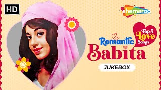 Best of Babita  Rimjhim Ke Geet Saawan  Ki Jaan Chali Jaaye  Woh Kaun Hai Woh  Video Jukebox [upl. by Imoin]