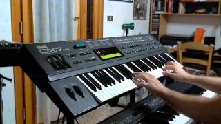 Yamaha DX7 II demo [upl. by Thagard]