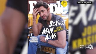 John Krasinski named People magazines 2024 Sexiest Man Alive [upl. by Assiralc]