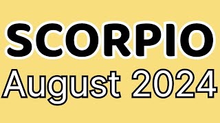 Scorpio MAY BAGONG DARATING SA BUHAY MO  August 2024 Tagalog Tarot Reading Horoscope Kapalaran [upl. by Tail]