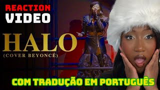 LUDMILLA  Halo REACTIONREAÇAO [upl. by Alegnat]