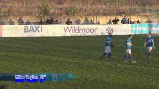 Stratford Town v Cinderford Town Evo Stik Southern Premier League highlights 2nd January 2017 [upl. by Norud]