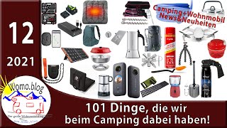 101 Dinge die wir beim Camping dabei haben [upl. by Sapowith239]