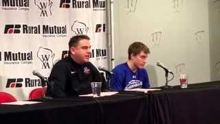 Auburndale coach Chad Weinfurter reflects on loss to Mineral Point [upl. by Ahseikram]