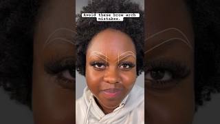 How to know the correct brow arch [upl. by Gladstone]