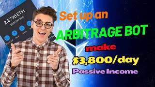 Set up an Arbitrage Bot to Earn Passive Income  How to Make Money with Crypto [upl. by Goldshlag700]