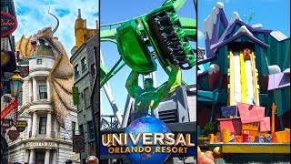 Top 10 Fastest Rides at Universal Orlando  Universal Studios Florida amp Islands of Adventure [upl. by Ronal]