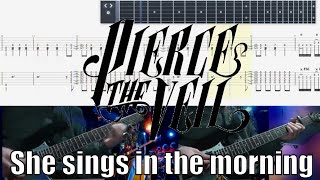 Pierce The Veil  She Sings In The Morning Guitar Cover [upl. by Attecnoc]