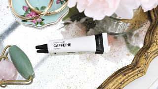 The Inkey List Caffeine Eye Cream Review [upl. by Lali381]