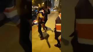 I celebrated Trumps victory by dancing opposite the crying 😢 lefties at the Embassy [upl. by Sumahs]