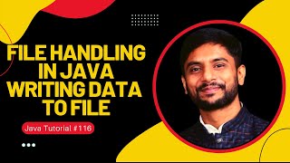 Java File Handling  Writing Data to File  In Hindi [upl. by Aspa]