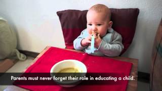 Montessori Weaning Food and Independence [upl. by Yeo117]