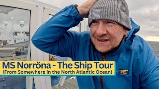 A Full Tour of The ONLY Ferry That Braves The North Atlantic Ocean YearRound MS Norröna [upl. by Jahdol]