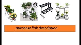 New Plant Stand Purchase Amazon Link In Description Iron Flower Pot stand  balcony stand [upl. by Stier]