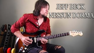 Jeff Beck  Nessun Dorma  19442023 RIP Cover by Ignacio Torres NDL [upl. by Rechaba]