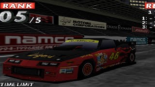 Rage Racer  Diable GP Class 6  Over Pass City  Lizard Acceron  Duckstation Playstation Emulator [upl. by Eniamat]