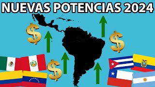 PAÍSES MÁS RICOS DE AMÉRICA LATINA 2024 PIB PER CÁPITA PPA [upl. by Carbone163]