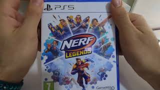 NERF Legends Unboxing PS5 [upl. by Aras]