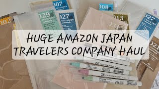 Amazon Japan Travelers Company HAUL and repairing a Travelers Notebook the complicated way [upl. by Trab]