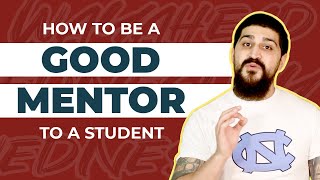 How to be a Good Mentor to a Student mentoring TIPS and STRATEGIES [upl. by Hollah]